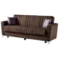 Canapea Fabulous Ekol (5641656) Stofă/ Dark Brown