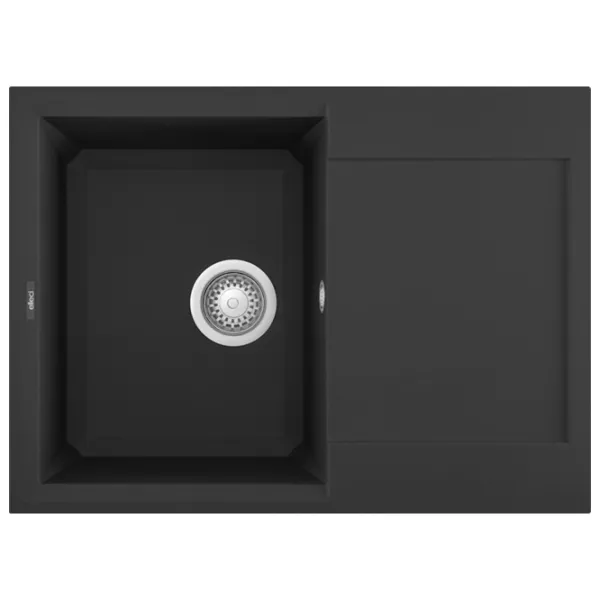 Кухонная мойка Elleci Easy 135 68 x 50 / Натуральный камень / Черный photo 1 Кухонная мойка Elleci Easy 135 68 x 50 / Натуральный камень / Черный photo 1