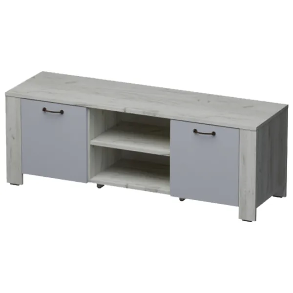 Тумба под телевизор ML-Mobila Vega 13 2D 50см x 140см x 42см/ ЛДСП photo 1