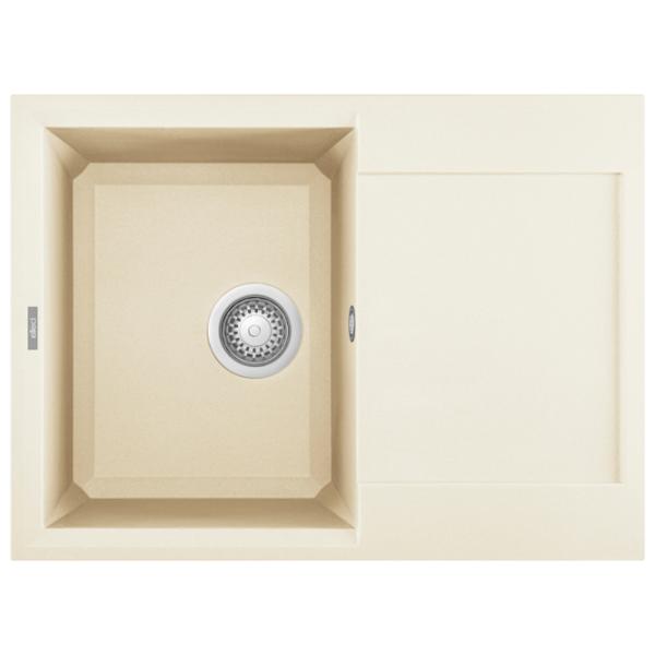 Кухонная мойка Elleci Easy 135 68 x 50 / Натуральный камень / Bianco antico photo 1 Кухонная мойка Elleci Easy 135 68 x 50 / Натуральный камень / Bianco antico photo 1