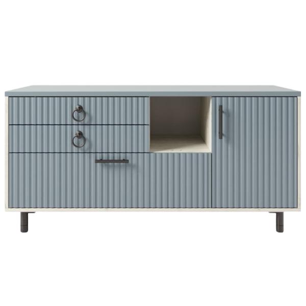 Comodă TV ML-Mobila Velvet 68.4 x 130 x 39.8/ PAL photo 1