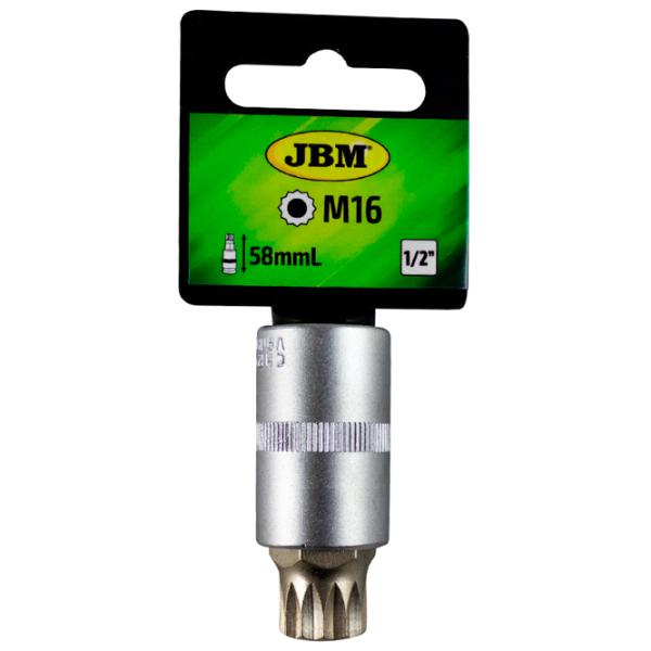 Tubulară cu bit JBM 12029 58 mm photo 1 Tubulară cu bit JBM 12029 58 mm photo 1