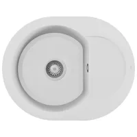 Chiuvetă Elleci Easy 600 60 x 47 / Piatră naturală / White