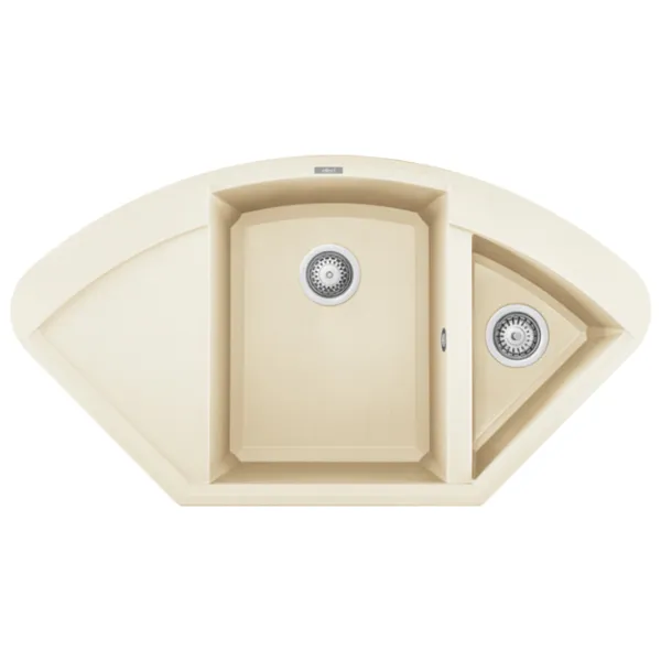 Chiuvetă Elleci Easy corner 105.7 x 57.5 / Piatră naturală / Bianco antico photo 1 Chiuvetă Elleci Easy corner 105.7 x 57.5 / Piatră naturală / Bianco antico photo 1