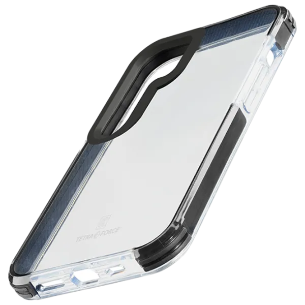 Husă pentru smartphone Samsung Galaxy S24 Plus Cellularline/ Back/ TPU/ Transparent Black photo 1