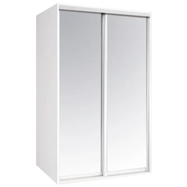 Шкаф Купе Modern Braun Top 2 160 x 45см x 210 / ДСП / Белый photo 1