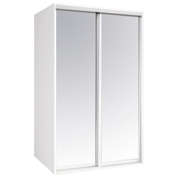 Шкаф Купе Modern Braun Top 2 160 x 45см x 210 / ДСП / Белый photo 1