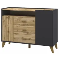 Тумба под телевизор Neman Skandi 94см x 134см x 40см/ ЛДСП