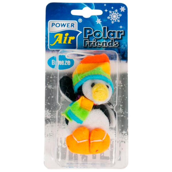 Ароматизатор для авто Power Air Polar Friends Бреззе/ в подстаканник, под сиденье photo 1