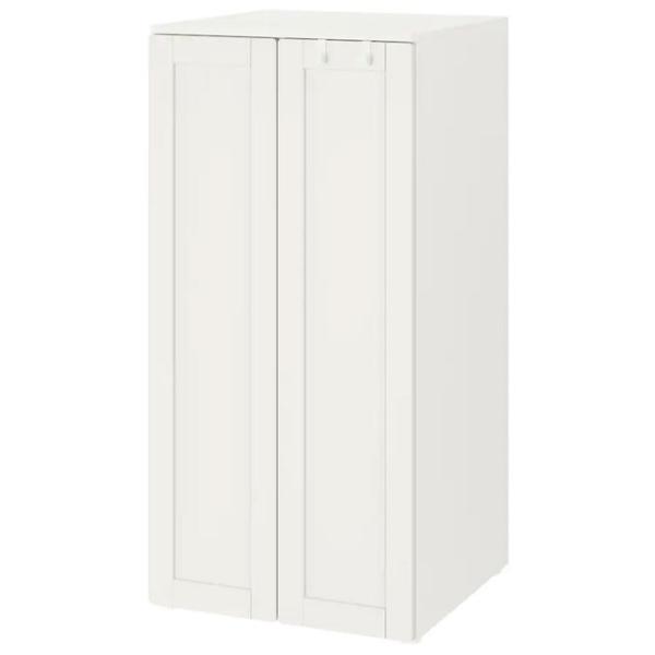 Шкаф Линейный Ikea Smastad/Platsa 60 x 57см x 123 / ДСП / Белый photo 1