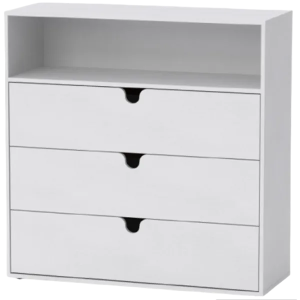 Noptiere Compania MG-7 109.4 x 106.4 x 40/ PAL/ White photo 1