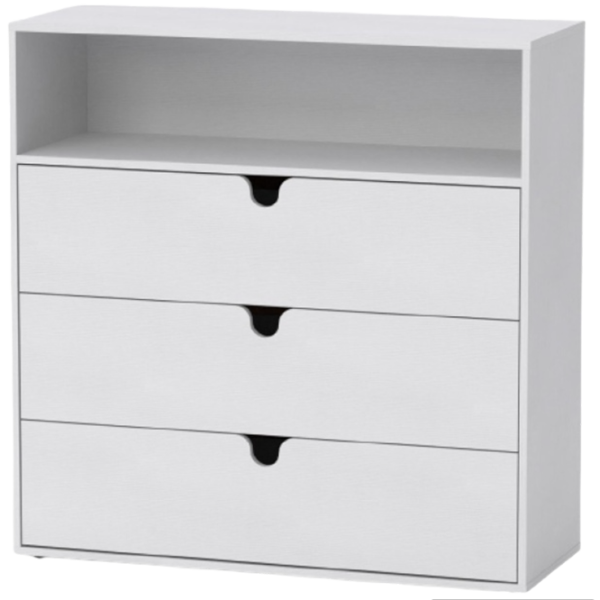 Noptiere Compania MG-7 109.4 x 106.4 x 40/ PAL/ White photo 1