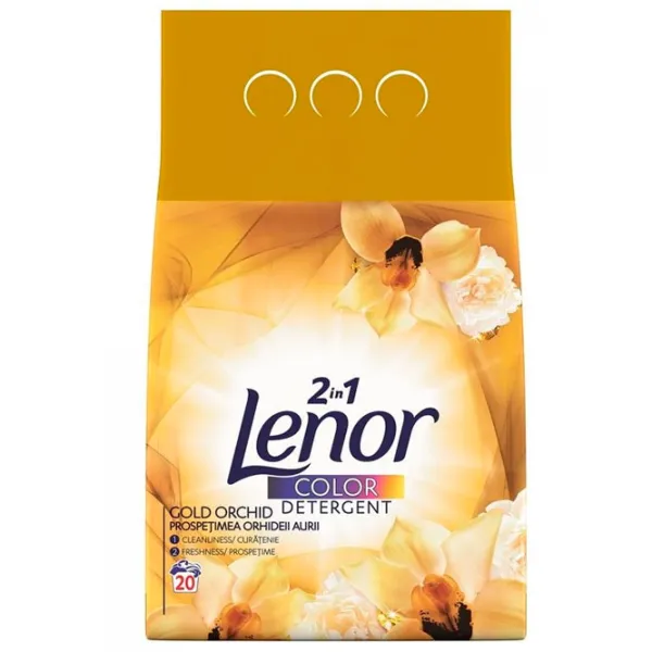 Detergent Lenor Gold Orchid 2 kg  Număr spălări: 20 photo 1