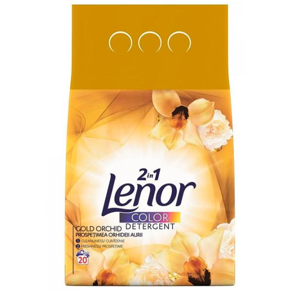 Detergent Lenor Gold Orchid 2 kg  Număr spălări: 20 photo 1