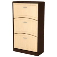 Dulap pentru încălțăminte ML-Mobila ТО- 3Б Н 123.2 x 70 x/ MDF/ Sonoma