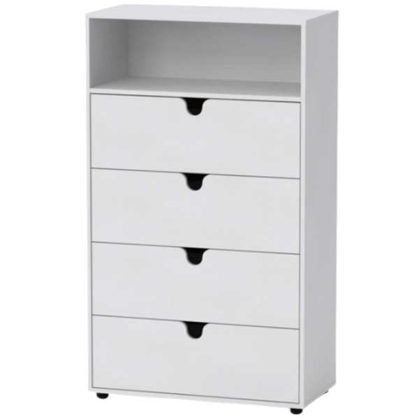 Noptiere Compania MG-7 137.1 x 80 x 40/ PAL/ White photo 1