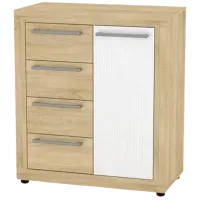 Тумбочки Compania MG-1 90см x 78.3см x 40см/ ЛДСП/ Дуб сонома