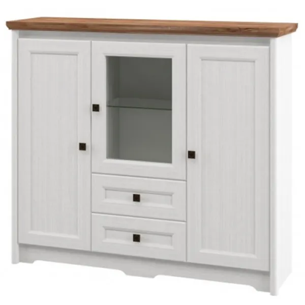 Comodă Neman Tivoli 120 x 138 x 38/ MDF/ Stejar stirling photo 1
