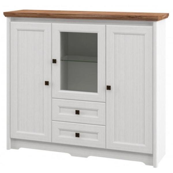 Comodă Neman Tivoli 120 x 138 x 38/ MDF/ Stejar stirling photo 1