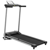 Беговая дорожка Klarfit Treado Active 10 км/ ч/ 100 кг/ Серый