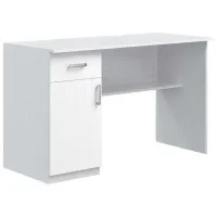 Офисный стол Ideal Mobila E05 ДСП/ Белый