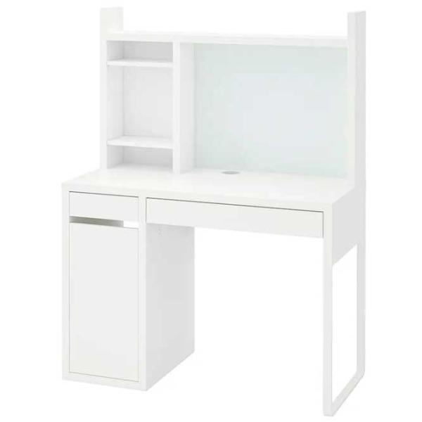 Офисный стол Ikea Micke ДСП/ Белый photo 1