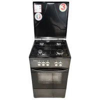 Плита Zanetti Z500G Газовая/ Серебристый/ Черный