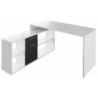 Офисный стол Mobhaus Noe New ДСП/ Белый