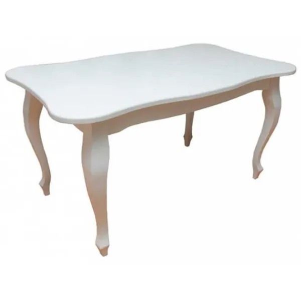 Кухонный стол ML-Mobila 224-01.2 ДСП/ Слоновая кость photo 1