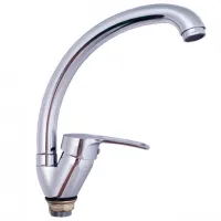 Baterie pentru bucătărie Frap F41701-B Mono comandă/ pivotantă/ Silumin/ Crom