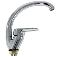 Baterie pentru bucătărie Frap F41702-B Mono comandă/ pivotantă/ Silumin/ Crom