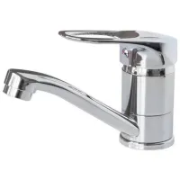 Baterie pentru bucătărie Frap F4528-B Mono comandă/ pivotantă/ Alamă/ Crom