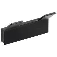 Cuier de baie Bemeta Nero Alamă