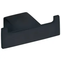 Cuier de baie Bemeta Nero Alamă