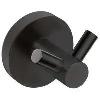 Cuier de baie Bemeta Dark Alamă