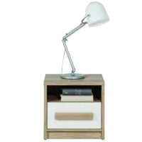 Тумбочки Sokme Aygo AG13 42.8см x 45см x 39.6см/ ЛДСП/ Дуб cонома