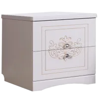 Тумбочки KMK Countess 47см x 46см x 44.5см/ ЛДСП/ White