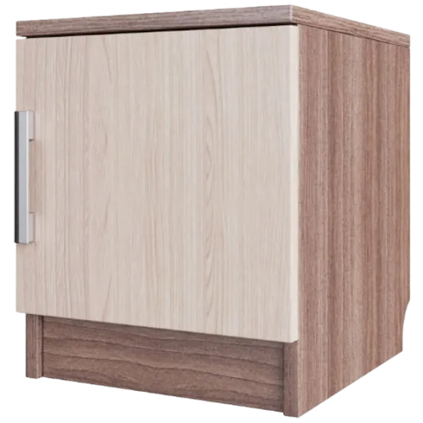 Noptiere SV-Mobilier Edem 5 42 x 35 x 40/ PAL/ Ash Shimo dark photo 1