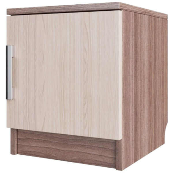 Noptiere SV-Mobilier Edem 5 42 x 35 x 40/ PAL/ Ash Shimo dark photo 1