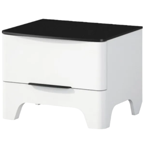 Тумбочки Neman Verona 38см x 51см x 39см/ ЛДСП/ White photo 1