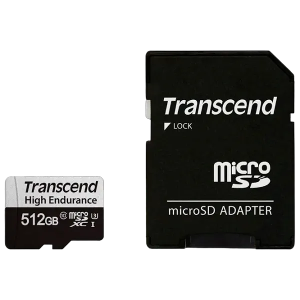 Карта памяти Transcend UHS-I (U3) 512 ГБ MicroSD/ Class10 photo 1