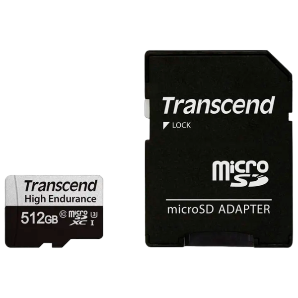 Карта памяти Transcend UHS-I (U3) 512 ГБ MicroSD/ Class10 photo 1