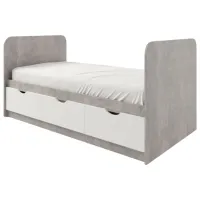 Pat pentru copii ML-Mobila Junior 2 80 x 200 cm/ PAL/ Atelier Light