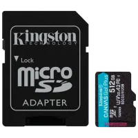 Карта памяти Kingston Canvas Go! Plus 512 ГБ MicroSD/ Class10