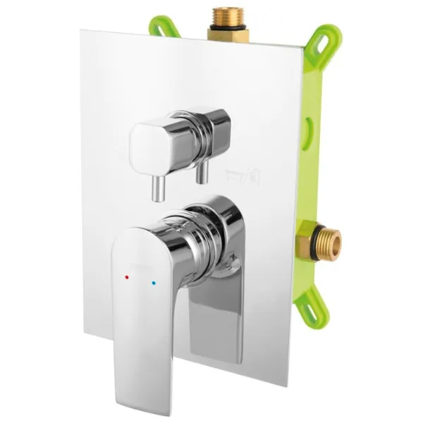 Смеситель для душа Ferro Square BAQ7P2BOX Латунь photo 1