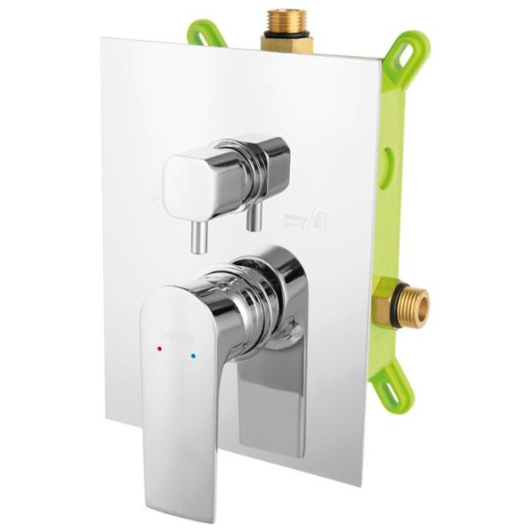 Смеситель для душа Ferro Square BAQ7P2BOX Латунь photo 1