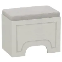 Пуф ML-Mobila Liverpool № 28 Белый / Ткань 