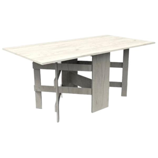 Masă de bucătărie extensibilă ML-Mobila 01061689 PAL/ Oak white craft photo 1