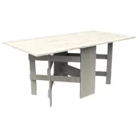 Кухонный стол раскладной ML-Mobila 01061689 ДСП/ Дуб крафтовый белый