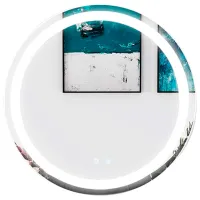 Зеркало для ванной Orka Latina ДСП/ Круглая